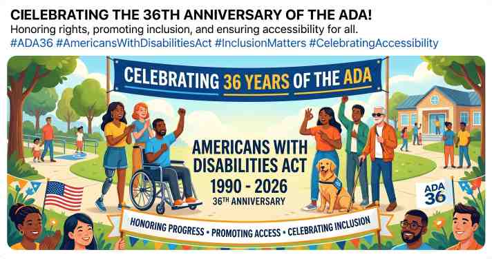 36th anniversary ada
